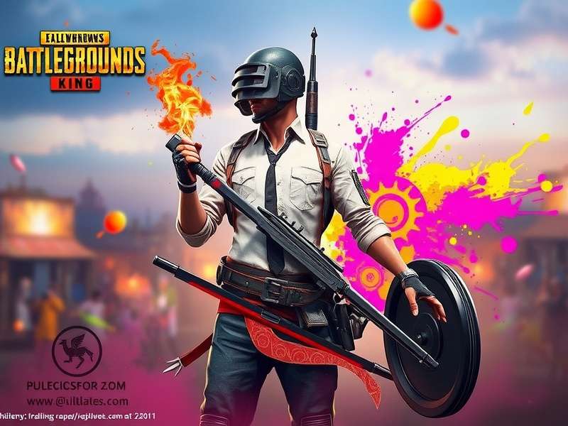 PUBG Indian Warrior King Gameplay